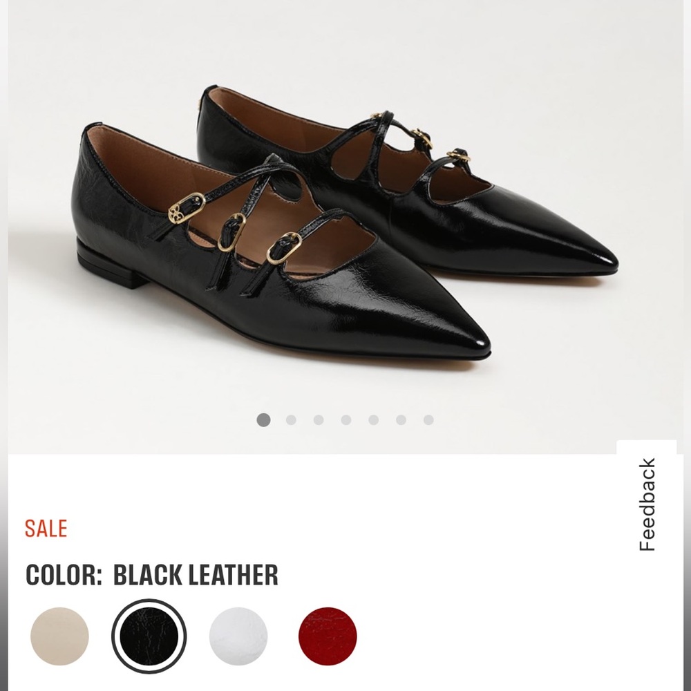 Sam Edelman Cass Strappy Ballet Flat shoes